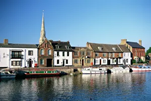 Great Ouse River, St. Ives, Cambridgeshire, England, United Kingdom, Europe Great Ouse River, St. Ives, Cambridgeshire, England, United Kingdom, Europe