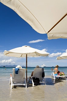 Caribbean Island Tourism Prints: Guamache Beach