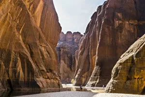 Related Images Collection: Guelta d Archei waterhole, Ennedi Plateau, UNESCO World Heritage Site, Ennedi region
