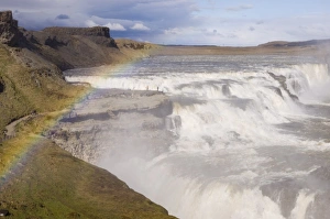 Gullfoss Waterfall Location Prints: Gullfoss waterfalls