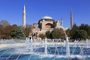 Haghia Sophia, UNESCO World Heritage Site, Sultanahmet District, Istanbul, Turkey, Europe Haghia Sophia, UNESCO World Heritage Site, Sultanahmet District, Istanbul, Turkey, Europe