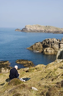 Scilly Islands Europe Prints: Hell Bay on a calm day