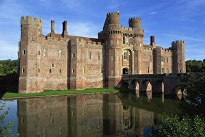 Herstmonceux Castle, Sussex, England, United Kingdom, Europe Herstmonceux Castle, Sussex, England, United Kingdom, Europe