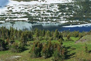 North America Natural Landscapes Prints: Hidden Lake