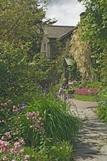 Prints of Hilltop, the home of Beatrix Potter, Near Sawrey, Lake District National Park, Cumbria, England, United Kingdom, Europe Lake Prints: Hilltop Print, Near Sawrey Lake District Cottage