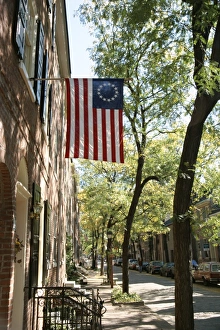 American Flag Display Prints: Historic flag