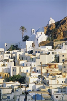 Greek Island Towns Prints: Hora (main town)