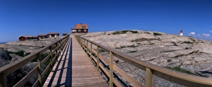 Northern Europe Rock Formations Prints: Hostel on Hallo