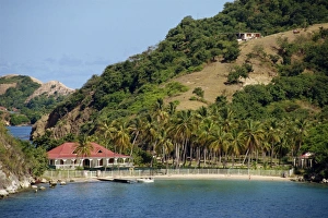 Beachfront Property For Sale Prints: House on a private beach