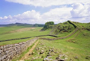 Housesteads, Hadrians Wall, Northumberland, England, UK Housesteads, Hadrians Wall, Northumberland, England, UK