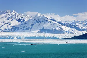 Hubbard Glacier in Yakutat Bay, Gulf of Alaska, Southeast Alaska, United States of America Hubbard Glacier in Yakutat Bay, Gulf of Alaska, Southeast Alaska, United States of America