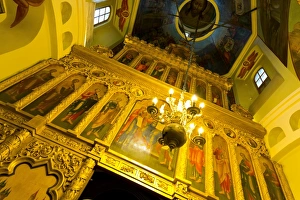 Iconostasis Print, St. Basils Cathedral Moscow Russia