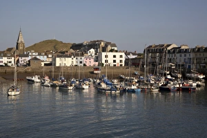 British Seaside Villages Prints: Ilfracombe harbour, Devo, England, United Kingdom, Europe