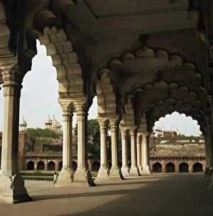 Historic Landmarks In Asia Prints: Inside the Red Fort