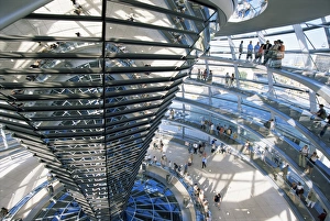 Reichstag Dome Interior Prints: Inside the Reichstag
