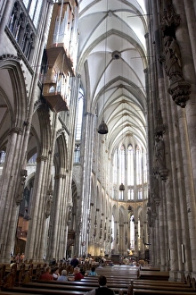 Cologne Cathedral Interior Print