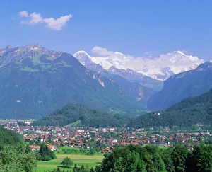 Swiss Alps Landscape Prints: Interlaken