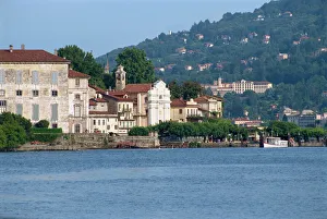 Prints of Isola Bella, Lake Maggiore, Piemonte, Italy, Europe Lake Prints: Isola Bella Print, Lake Maggiore Landscape