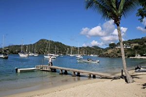 Images Dated 6th January 2000: Galleon Bay Print - Jetty and Boats