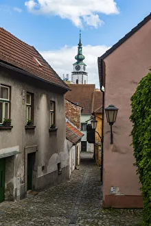 Jewish Quarter and St. Procopius Basilica, UNESCO World Heritage Site, Trebic Jewish Quarter and St. Procopius Basilica, UNESCO World Heritage Site, Trebic