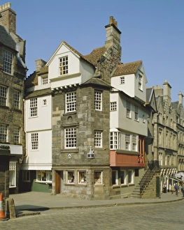 UK Tourist Attraction Prints: John Knox House