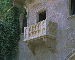 Italian Architecture UNESCO Site Prints: Juliets balcony