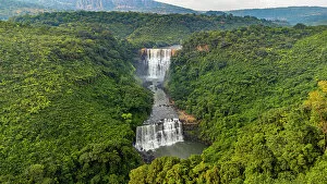 Conakry Collection: Kambadaga waterfalls, Fouta Djallon, Guinea Conakry, West Africa, Africa