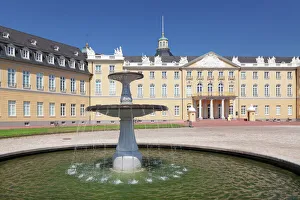 Karlsruhe Castle, Karlsruhe, Baden Wurttemberg, Germany, Europe Karlsruhe Castle, Karlsruhe, Baden Wurttemberg, Germany, Europe