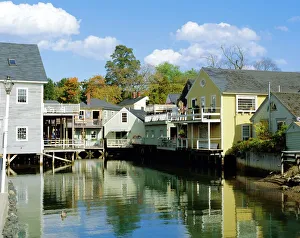 North America Towns Prints: Kennebunkport