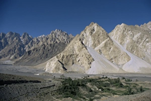 Prints of Khunjerbad Pass, Pakistan, Asia Related Prints: Khunjerbad Pass Print, Pakistan Landscape