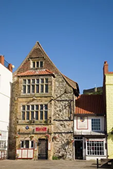King Richard III restaurant and coffee shop in old stone building on heritage trail where King Richard III restaurant and coffee shop in old stone building on heritage trail where