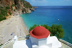 Kira Panagia beach, Karpathos, Dodecanese, Greek Islands, Greece, Europe Kira Panagia beach, Karpathos, Dodecanese, Greek Islands, Greece, Europe