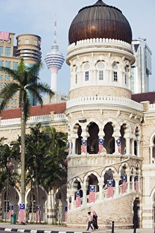 KL Tower and Sultan Abdul Samad Building Print
