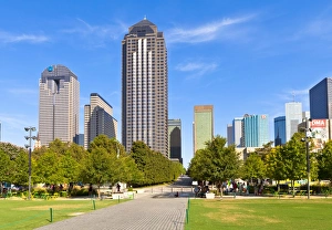 Klyde Warren Park, Dallas, Texas, United States of America, North America Klyde Warren Park, Dallas, Texas, United States of America, North America