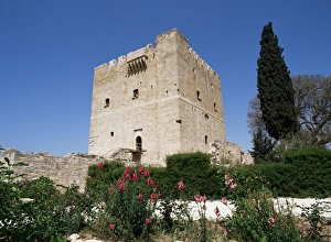 Kolossi Castle Cyprus Prints: Kolossi castle, built by the Knights of St. John in 1454, near Limassol, Cyprus, Europe