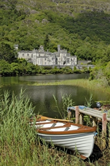 Kylemore Abbey Print, Connemara Ireland Landscape