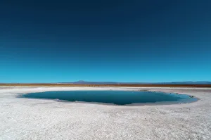 Laguna Sejar, Salar de Atacama, Atacama Desert, Chile, South America Laguna Sejar, Salar de Atacama, Atacama Desert, Chile, South America