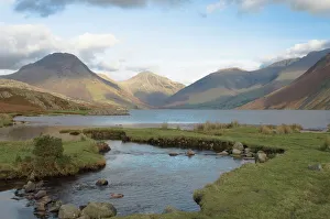Lake Wastwater, Great Gable, Scafell, Scafell Pike, Yewbarrow, Lake District National Park Lake Wastwater, Great Gable, Scafell, Scafell Pike, Yewbarrow, Lake District National Park