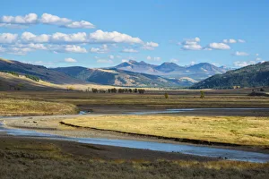 Lamar Valley, Yellowstone National Park, UNESCO World Heritage Site, Wyoming, United Lamar Valley, Yellowstone National Park, UNESCO World Heritage Site, Wyoming, United