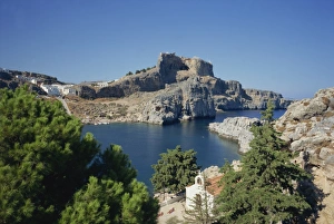 Rhodes Island Landscape Print