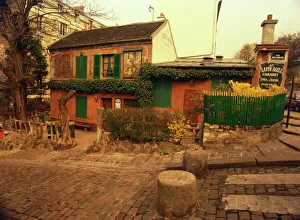 Prints of The Lapin Agile nightclub, Montmartre, Paris, France, Europe Paris Prints: Lapin Agile Nightclub Print, Montmartre Paris