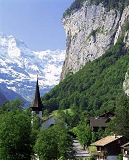 European Village Prints: Lauterbrunnen