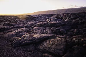 Lava flow, Hawaii Volcanoes National Park, UNESCO World Heritage Site, Big Island, Hawaii Lava flow, Hawaii Volcanoes National Park, UNESCO World Heritage Site, Big Island, Hawaii