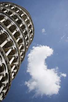 UNESCO World Heritage Site Pisa Prints: Leaning Tower of Pisa and cloud