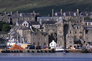 Lerwick Seafront Print from Bressay Shetland Islands Scotland UK