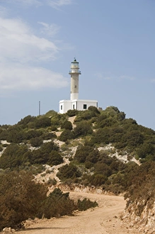 Lefkada Greece Prints: Lighthouse at Cape Lefkatas