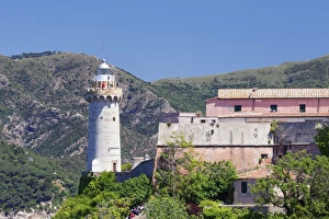 Lighthouse, Forte Stella, Portoferraio, Island of Elba, Livorno Province, Tuscany Lighthouse, Forte Stella, Portoferraio, Island of Elba, Livorno Province, Tuscany