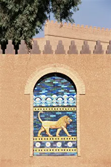 Prints of Lion, Babylon, Iraq, Middle East Iraq Prints: Lion Print from Babylon, Iraq
