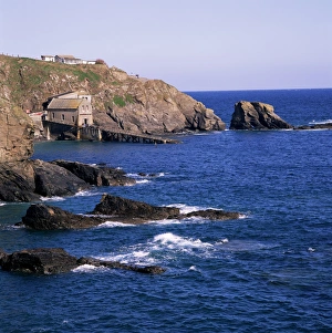 Cornwall England UK Prints: Lizard Point, Cornwall, England, United Kingdom, Europe