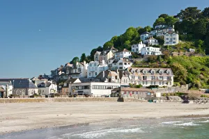 Looe Beach in Looe, Cornwall, England, United Kingdom, Europe Looe Beach in Looe, Cornwall, England, United Kingdom, Europe